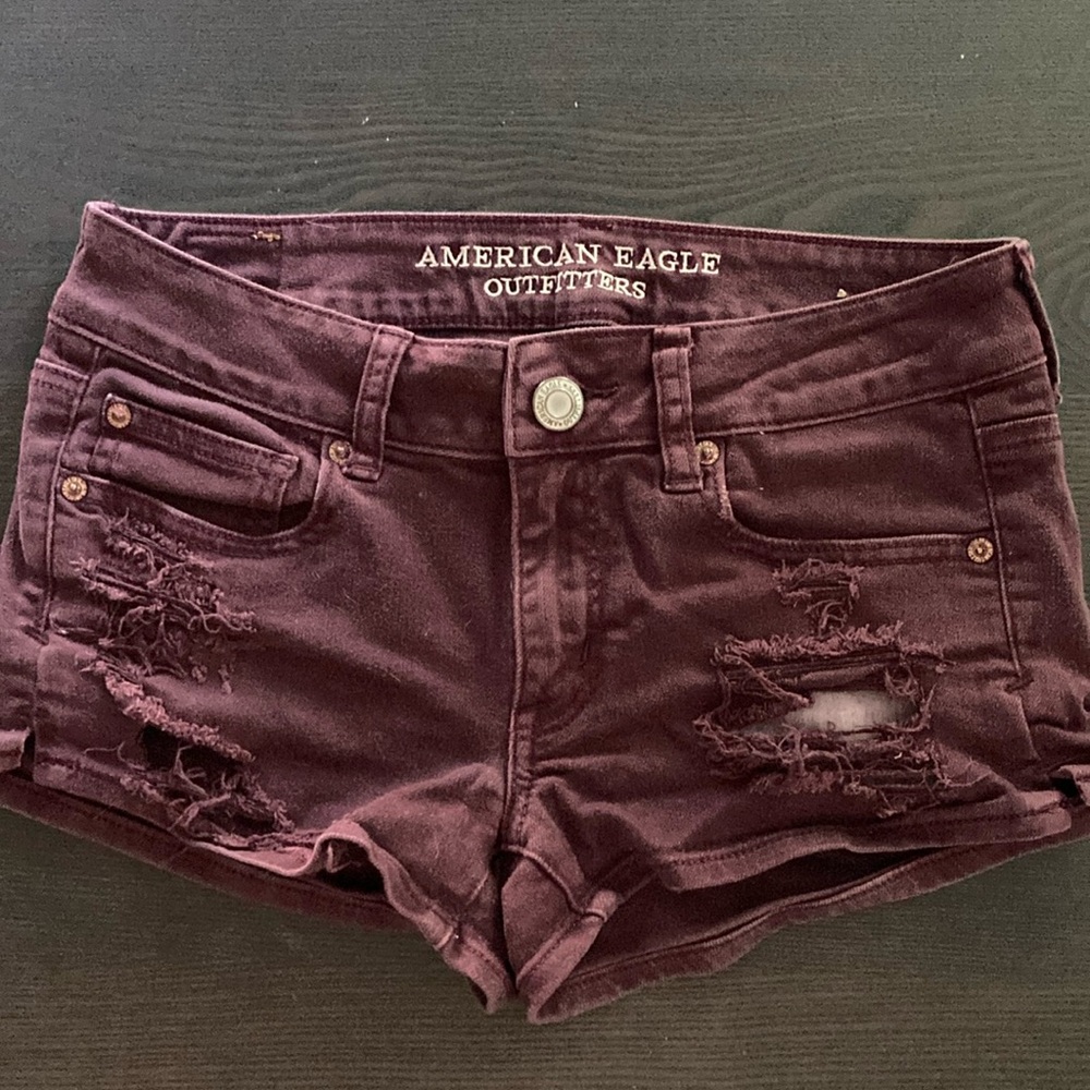 Short shorts American eagle